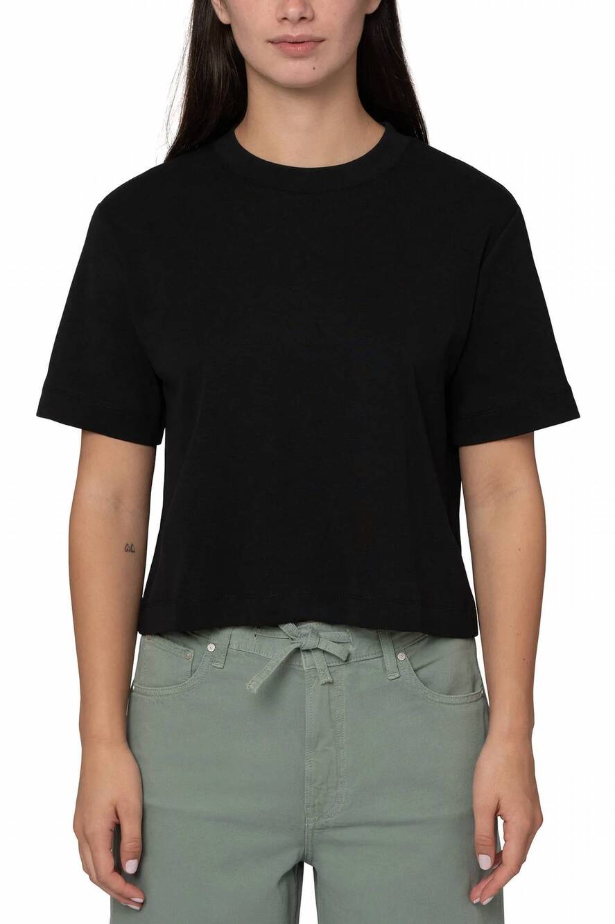 NEW MAVI riley crew tee in black